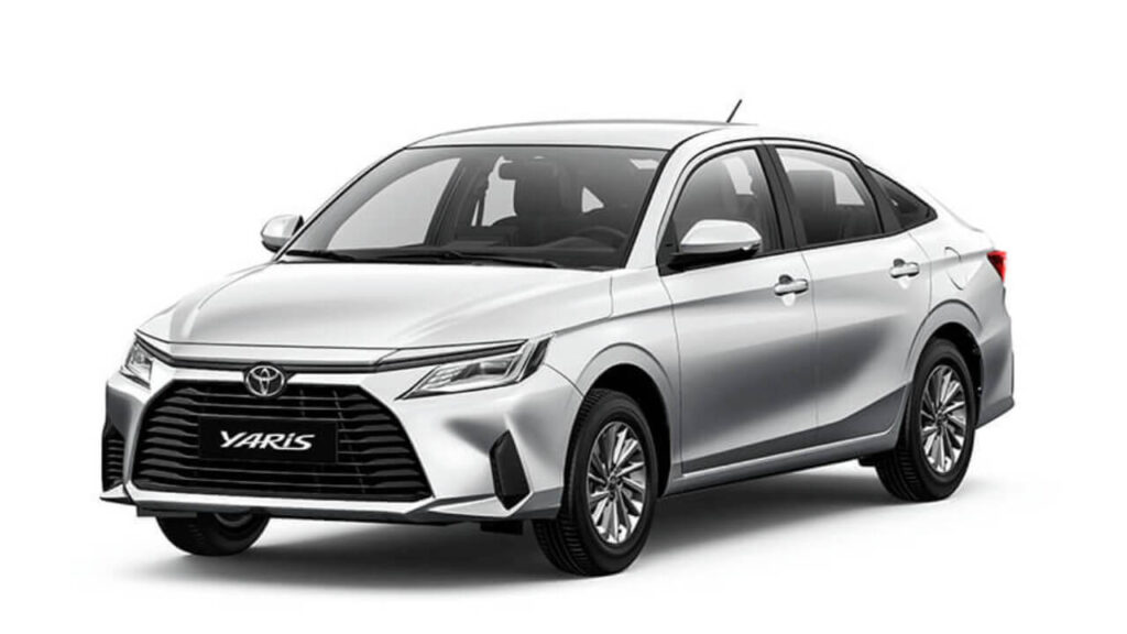 Toyota Yaris de la flota de Premium Rent a Car